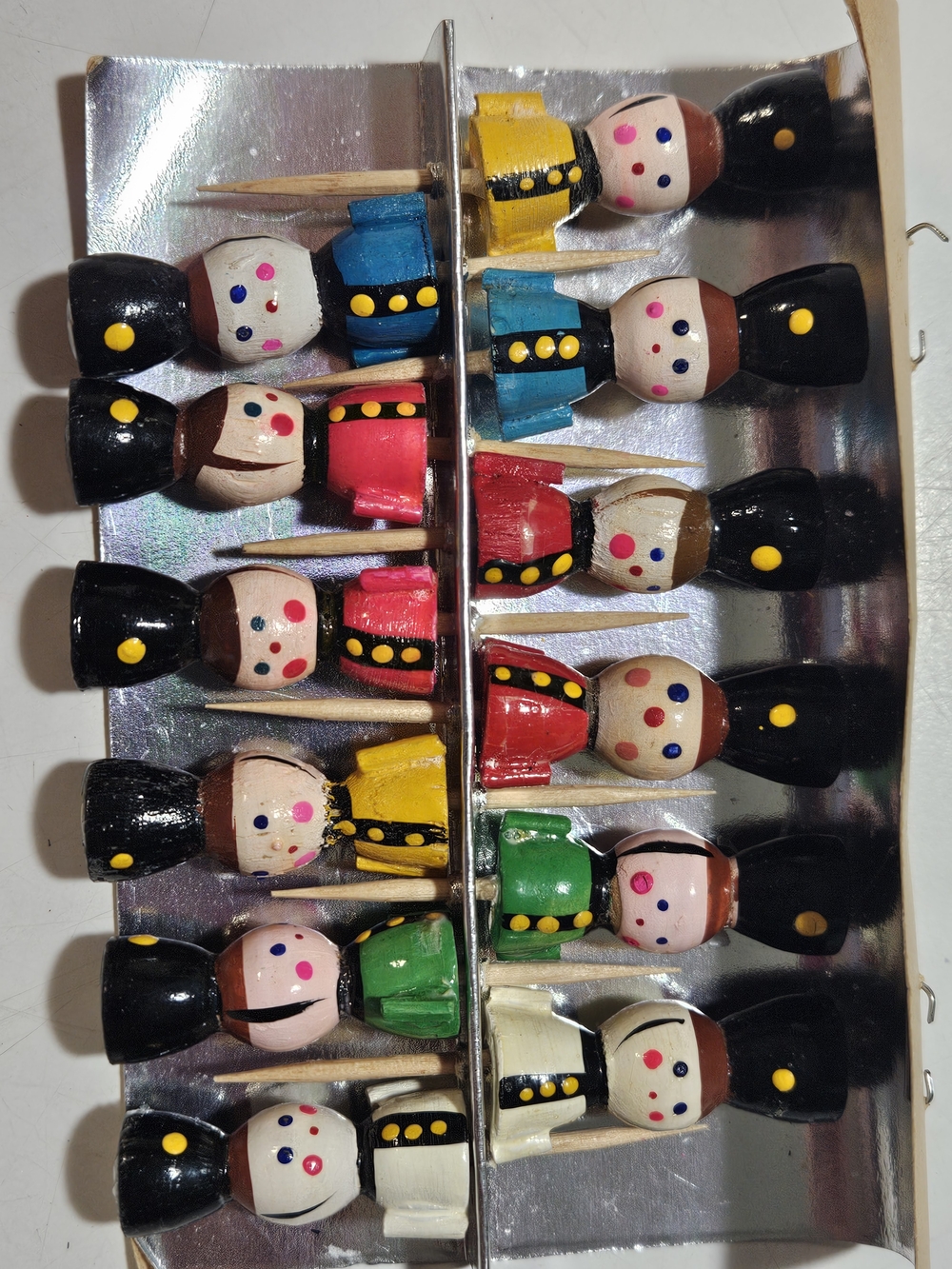 Vintage Shackman Soldier Birthday Candle Holders Japan